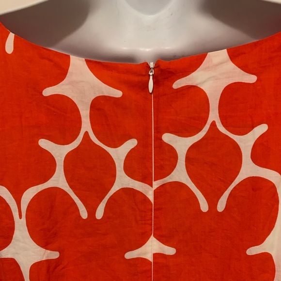 Leslie Evers Sophie Dress in Orange Fleurette - Picture 6 of 9